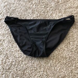 Black bikini bottom